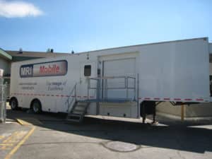 Mobile MRI Truck comes to Bonners Ferry on Thursdays.